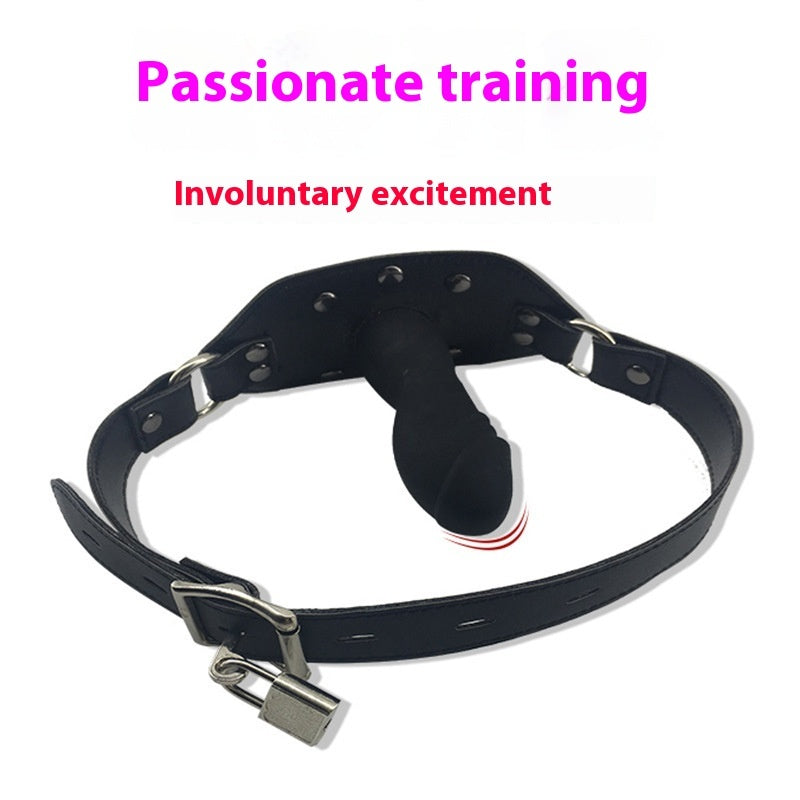 Toy Inflatable Ball Gag Large Anti-vomiting Mouth Cup Shackle