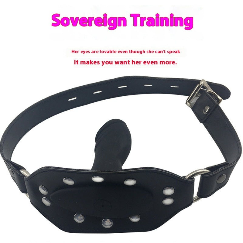Toy Inflatable Ball Gag Large Anti-vomiting Mouth Cup Shackle