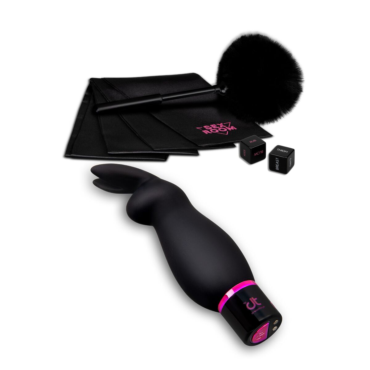Classic Vibrator Dream Toys Sex Room Raunchy Kit Black-0