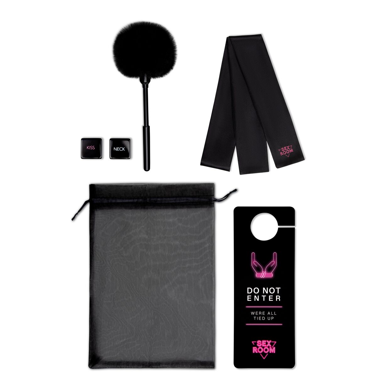 Classic Vibrator Dream Toys Sex Room Raunchy Kit Black-23
